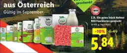Lidl Ein gutes Stück Heimat BIO Faschiertes gemischt Angebot