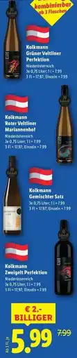 Lidl KOLKMANN Zweigelt Perfektion Angebot