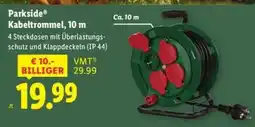 Lidl Parkside Kabeltrommel, 10 m Angebot