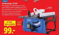 Lidl Tischkreissäge „HS 210“ Angebot