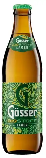 Transgourmet Gösser Biostoff Lager Bier Angebot