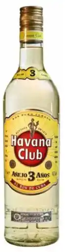 Transgourmet Havana Club Rum Añejo 3 Años Angebot