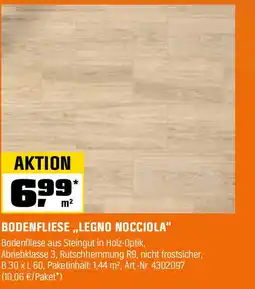 OBI Ceramiche Serra Bodenfliese Legno Naturale Steingut Braun-Holzoptik Angebot