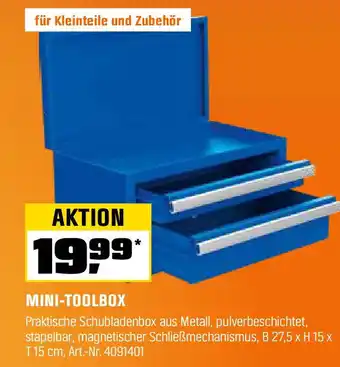 OBI Mini-toolbox Angebot