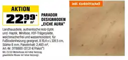 OBI Parador Designboden Landhausdiele Aura Eiche Angebot