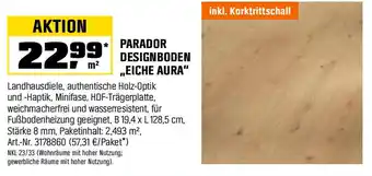OBI Parador Designboden Landhausdiele Aura Eiche Angebot