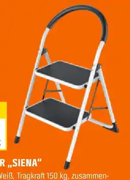 OBI Casa Si Klapptrittleiter Siena 2-Stufig Angebot