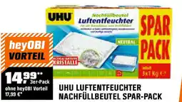 OBI UHU Luftentfeuchter Nachfüllbeutel Spar Angebot