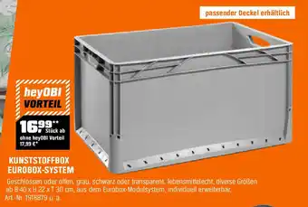OBI Eurobox-System Box Vollwand Angebot