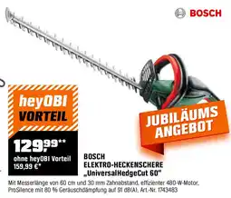 OBI Bosch elektro-heckenschere universalhedgecut 60 Angebot