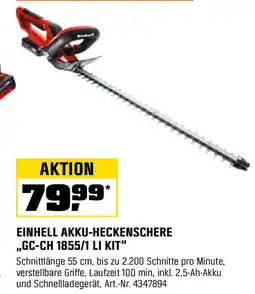 OBI Einhell akku-heckenschere Angebot