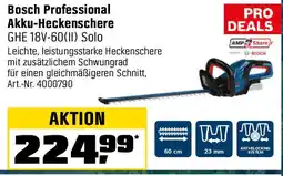 OBI Bosch Professional Akku-Heckenschere Angebot