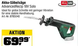 OBI Akku-Säbelsäge Angebot
