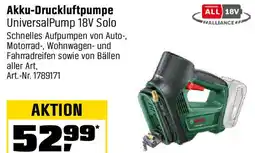 OBI Akku-Druckluftpumpe Angebot