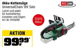 OBI Akku-Kettensäge Angebot