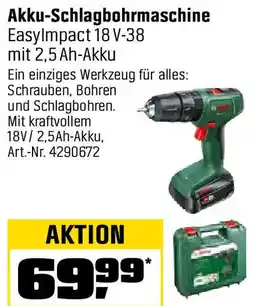 OBI Bosch Kombi-Bohrer EasyImpact Angebot