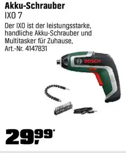 OBI Bosch Akkuschrauber-Set Flexi IXO 7 Angebot