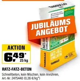OBI Ratz-fatz-beton Angebot