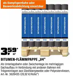 OBI Bitumen-flämmpappe v4 Angebot