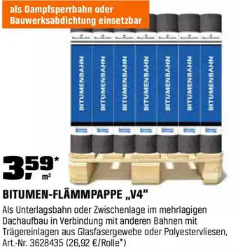 OBI Bitumen-flämmpappe v4 Angebot