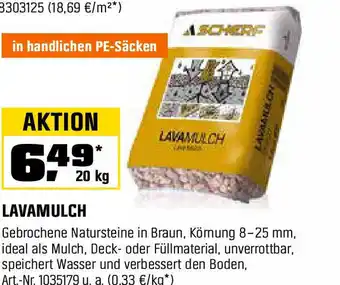 OBI Lavamulch Angebot