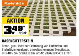 OBI Rasengitterstein Angebot