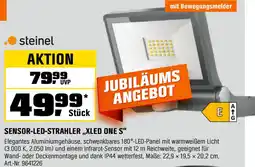 OBI Steinel Sensor-LED-Strahler XLED One S Anthrazit Angebot