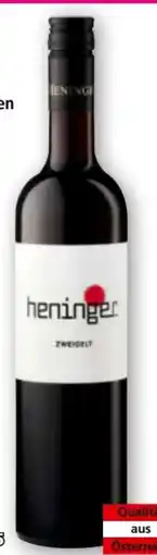 Norma Heninger Zweigelt Angebot
