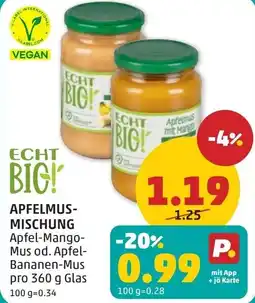 PENNY Apfelmus mischung Angebot