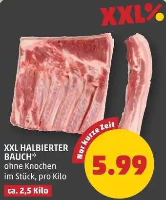 PENNY Xxl halbierter bauch Angebot