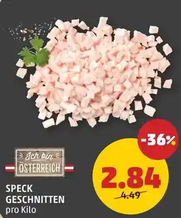 PENNY Speck geschnitten Angebot