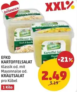 PENNY Efko kartoffelsalat Angebot
