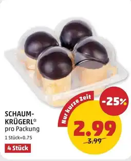 PENNY Schaum krügerl Angebot