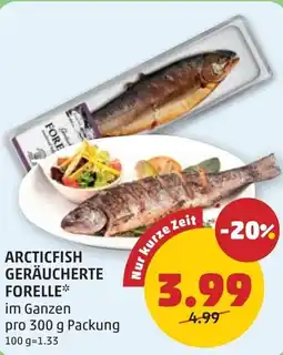 PENNY Arcticfish geräucherte forelle Angebot