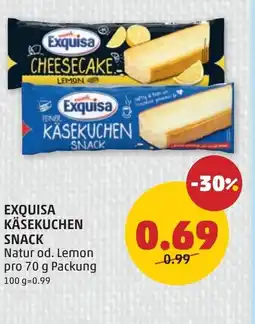 PENNY Exquisa käsekuchen snack Angebot