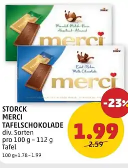 PENNY Storck merci tafelschokolade Angebot