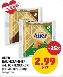 PENNY Auer baumstämme od tortenecken Angebot