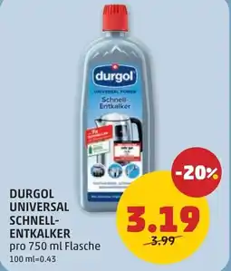 PENNY Durgol universal schnell entkalker Angebot