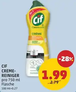 PENNY CIF CREME REINIGER Angebot