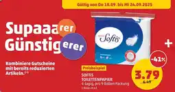 PENNY Softis toilettenpapier Angebot