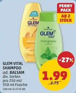 PENNY Glem vital shampoo od balsam Angebot