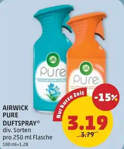 PENNY Airwick pure duftspray Angebot