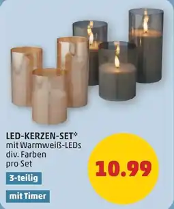 PENNY Led kerzen set Angebot