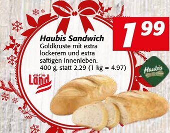 Strasser Markt Haubis Sandwich 400g Angebot