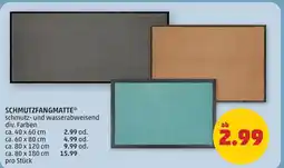 PENNY Schmutzfangmatte Angebot