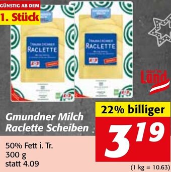 Strasser Markt Gmundner Milch Raclette Scheiben 300g Angebot