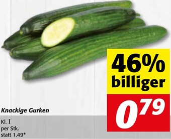 Strasser Markt Knackige Gurken Angebot