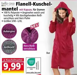 Norma Flanell-Kuschel mantel Angebot