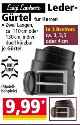 Norma Leder Gürtel Angebot
