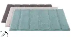 Mömax Badematte Stripe in Silberfarben Angebot